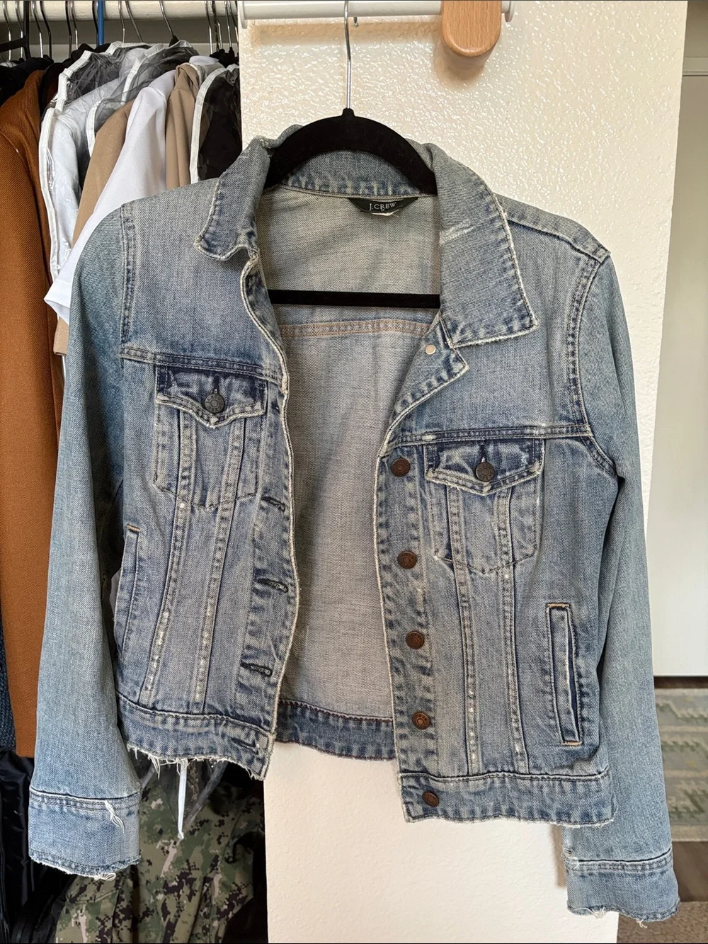 J. Crew Light Blue Jean Jacket